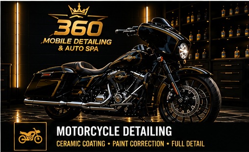 Motorcycle detailing